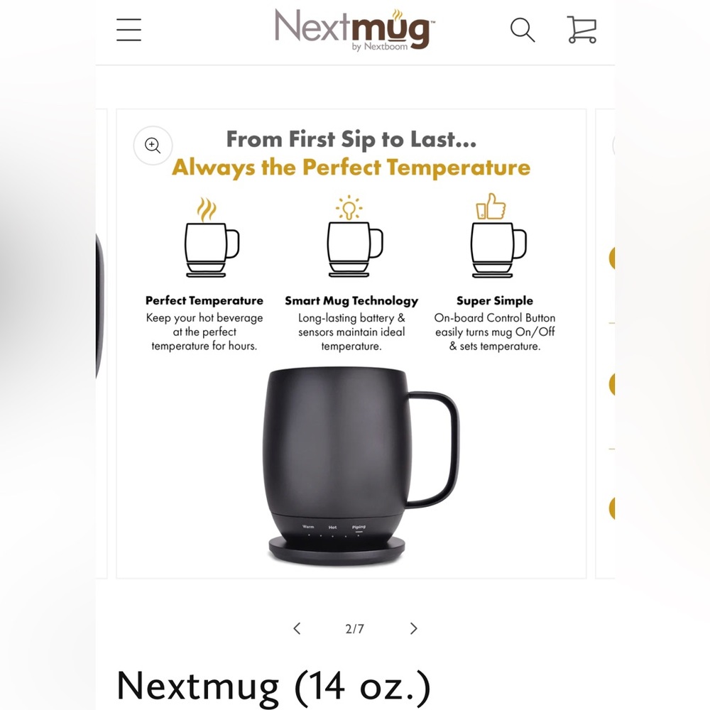 Nextmug by Nextboom 14oz - black
